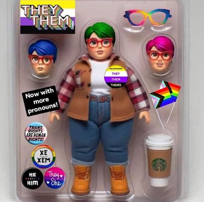 Here's a great birthday gift for that niece or nephewyou just know is going to grow up to be a freak of nature on account their parents are libtarded.