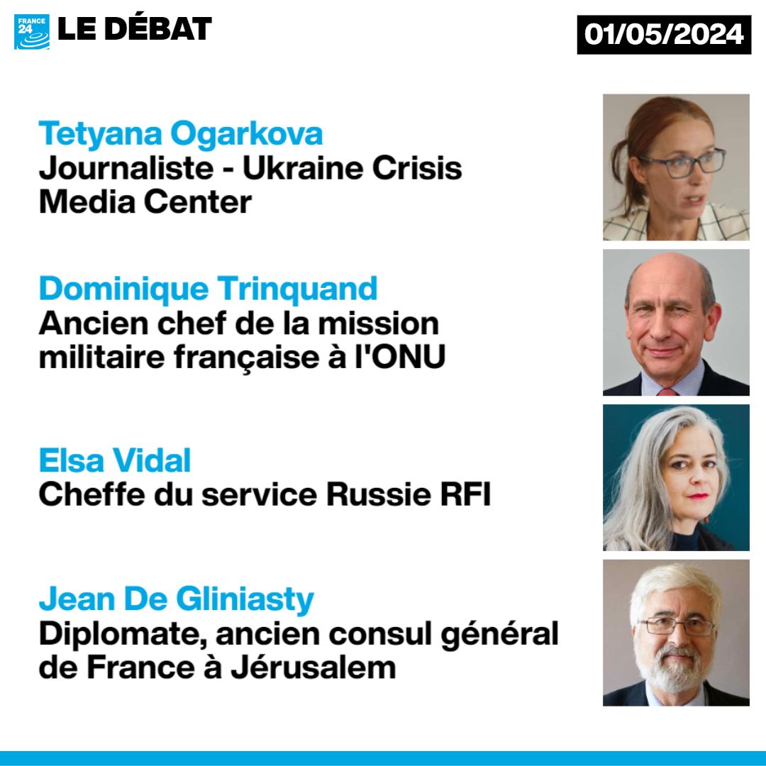 🇺🇦#Ukraine : les États-Unis ont débloqué une aide militaire face à une offensive russe qui prend de l’ampleur sur le terrain🇷🇺 L’Ukraine peut-elle encore tenir ? @Stphantoine pose la question à ses invités ce soir dans #LeDébat sur @france24 à 19h10 📲 À vos questions ⬇️