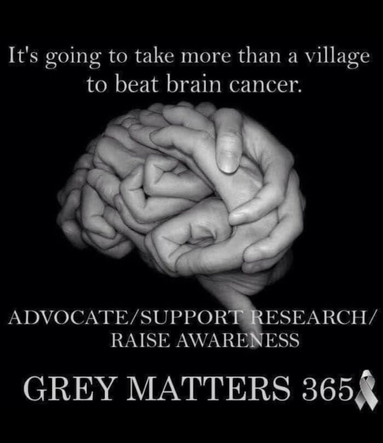 #BrainCancer is the leading disease cause of death of kids in the U.S.
Yes, really. 
May is #BrainCancerAwarenessMonth. Please wear gray & please say why. #BrainCancerAwareness #BrainTumorAwarenessMonth #braintumors #braintumorssuck #DIPG #GBM #GoGrayInMay