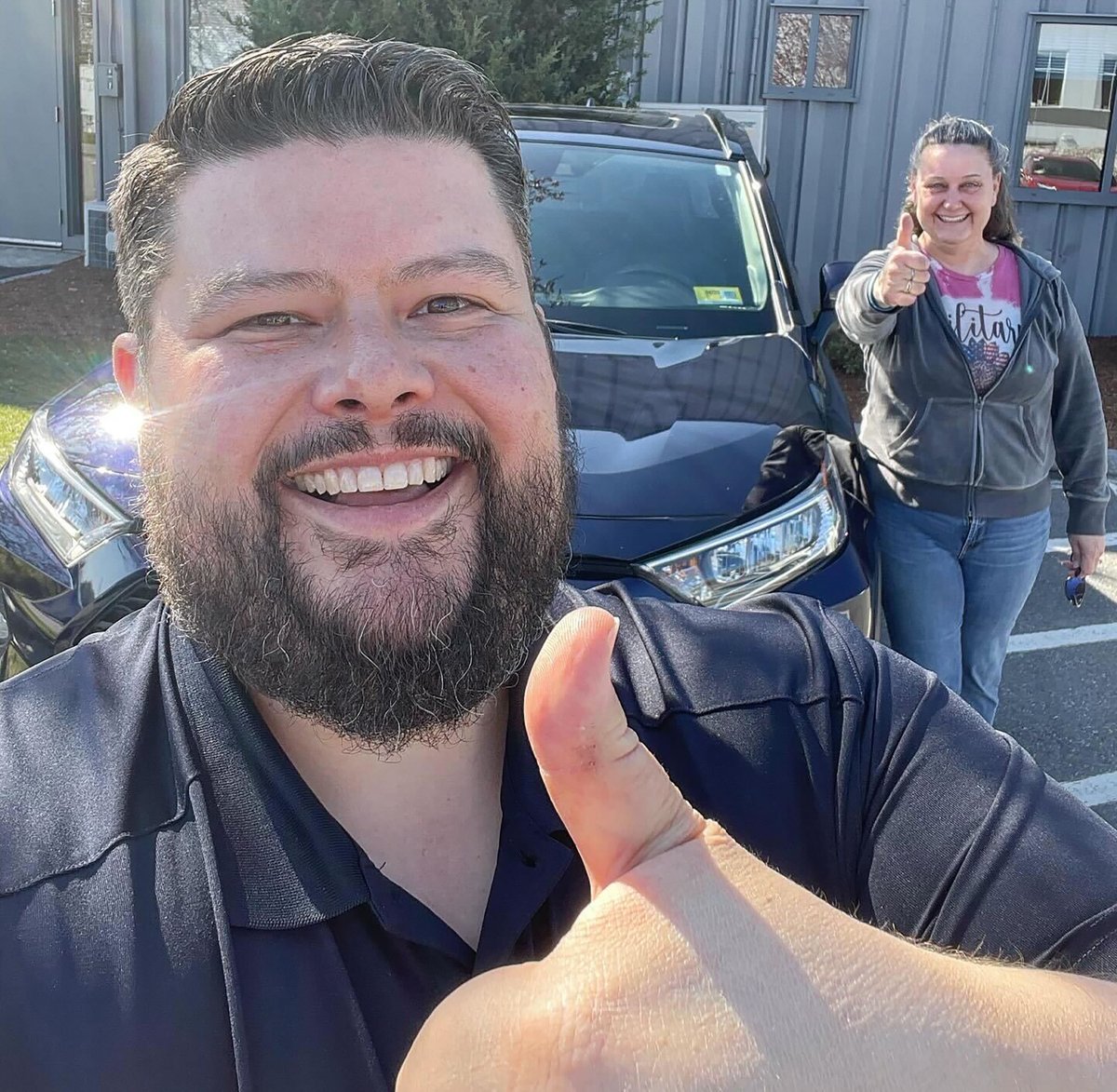 Happy #NewCarDay to Angela! She couldn't wait to take home the beautiful new @Toyota RAV4 she picked out with Brian Moore - Congrats!

Learn more about Brian & check out his reviews on @DealerRater: bit.ly/46KW7VN

#Toyota #LetsGoPlaces #RAV4