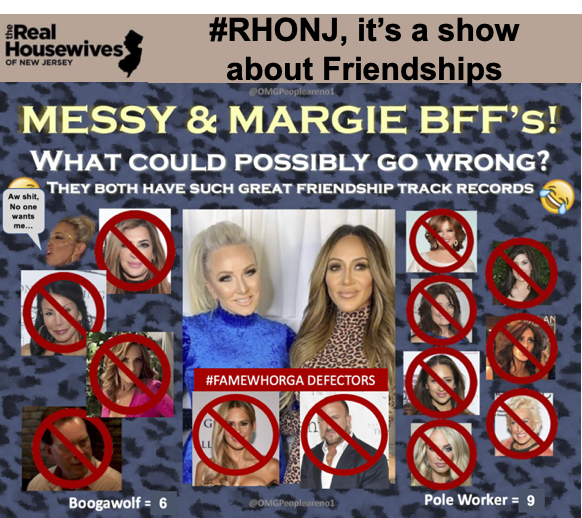Barge & #TheFameWhorgas probably helped orchestrate a coup v #JenniferAydin as a distraction when they realized #FrankyFreeloads ratted them out to #TeresaGiudice after they received the #RHONJ S14 E1 screener😬. None of the friendships in that camp are real. #FireTheGorgas #fake