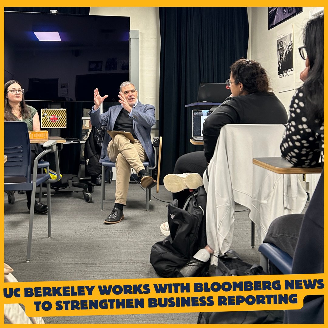 Breaking news! 📣 UC Berkeley’s Graduate School of Journalism and the Haas School of Business — with support from @bloombergbusiness — have launched an initiative to enable journalism and business students to take classes across the two disciplines. journalism.berkeley.edu/uc-berkeley-bu…