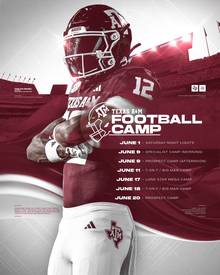 Thanks for the invite to @AggieFootball camp. Ready to drive up and show out... @CoachMikeElko @CoachBateman @DonnieBaggs_ @jarrettbailey12 @CoachLanceDale1 @CoachNeill