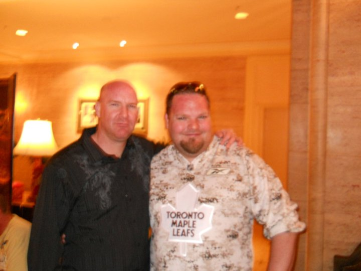 13 years ago today I was hanging with some amazing @CanadianArmy  Veterans, @ChuckLiddell and the @trailerparkboys at a @ufc event in Toronto.  The Trailer park boys after finding out where we were sitting took all the Veterans to the third row seats.