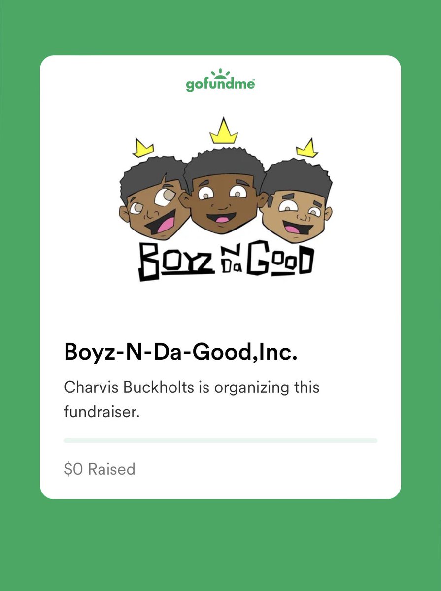Any help would be greatly appreciated. Click the link to donate gofund.me/ce1be894 
#nonprofit #nonprofitorganization #Boys #Founder #ExecutiveDirector #Atlanta #BlackBoys #Nonprofits #Donate #Donations