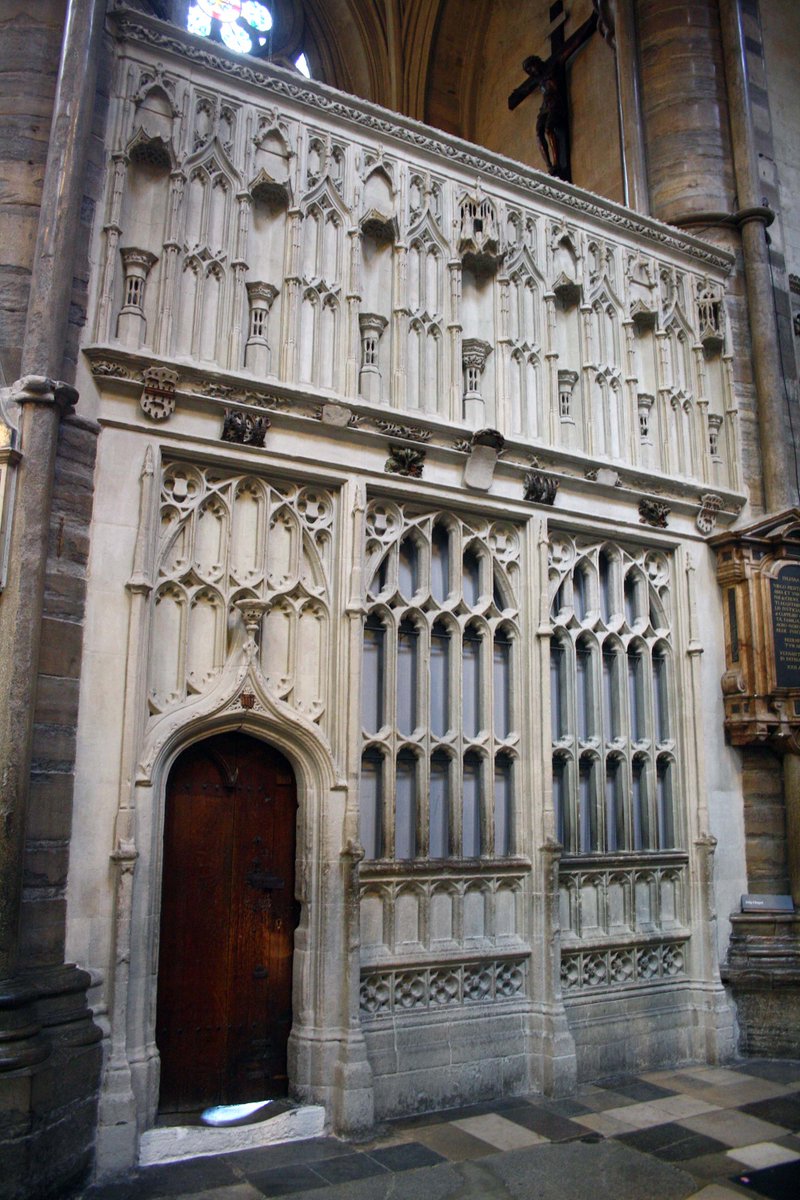 Collegiate Church of St. Peter (Westminster Abbey), London. Islip Chapel. Photo: 03.03.2023. #London #WestminsterAbbey @Portaspeciosa