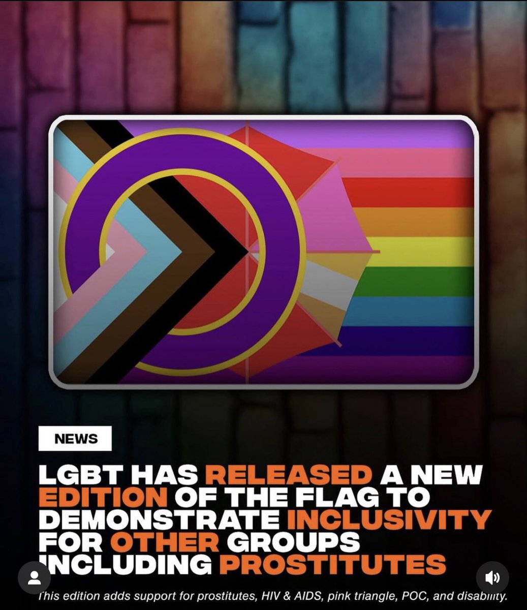 Can’t wait for the straight inclusivity version flag. Heck that will complete the circle of trust won’t it!? All sexual orientations will then be represented! It’s gonna be so AWESOME!