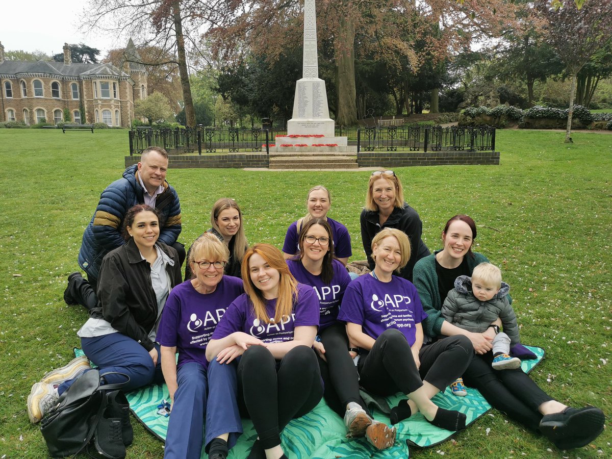 What a great start to #milesformumsandbabies

Joint by patients, their families, staff, students (past and present) we already have miles in the bag🎉
#StrongerTogether #MaternalMentalHealthWeek 

Thank you all! @georgiebigwood @georgie_pud @Pip1RMN @Amyay @StefJudge