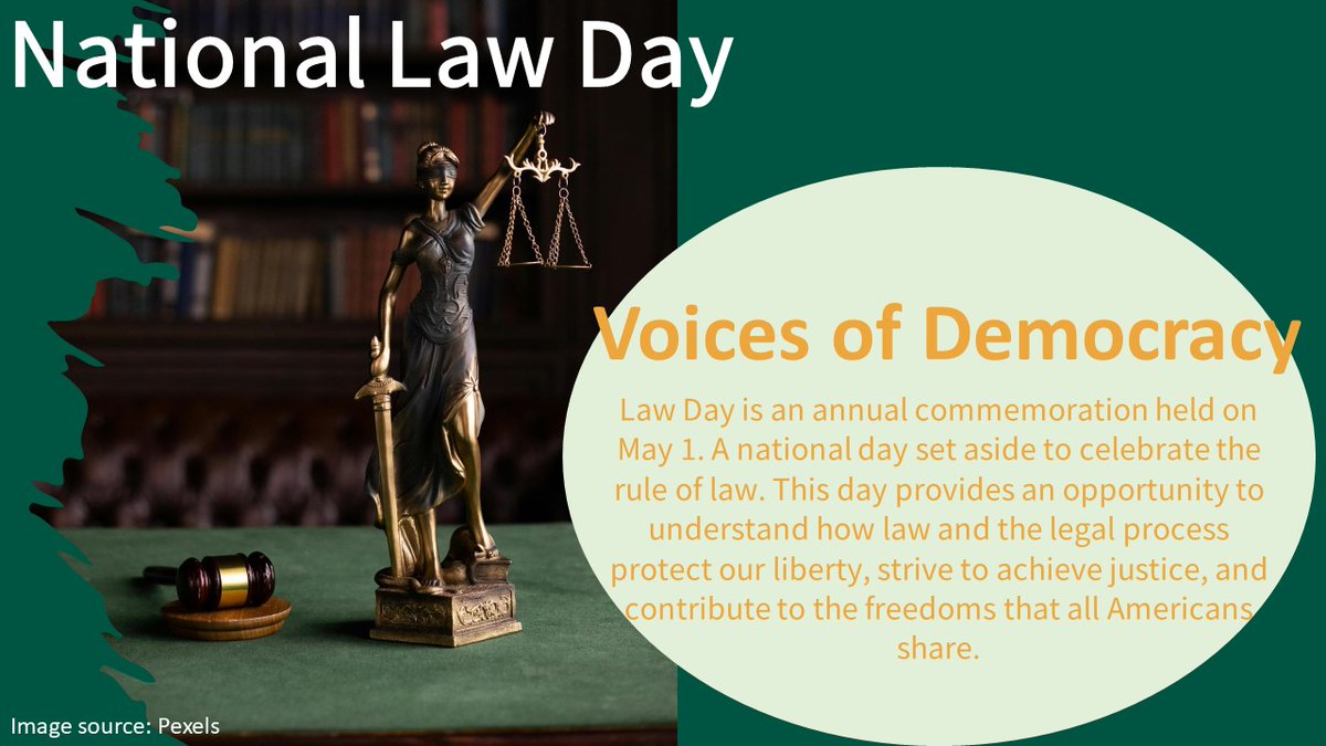 President Dwight D. Eisenhower established Law Day in 1958 to celebrate the rule of law in a free society and it has been a visible part of American legal culture ever since.