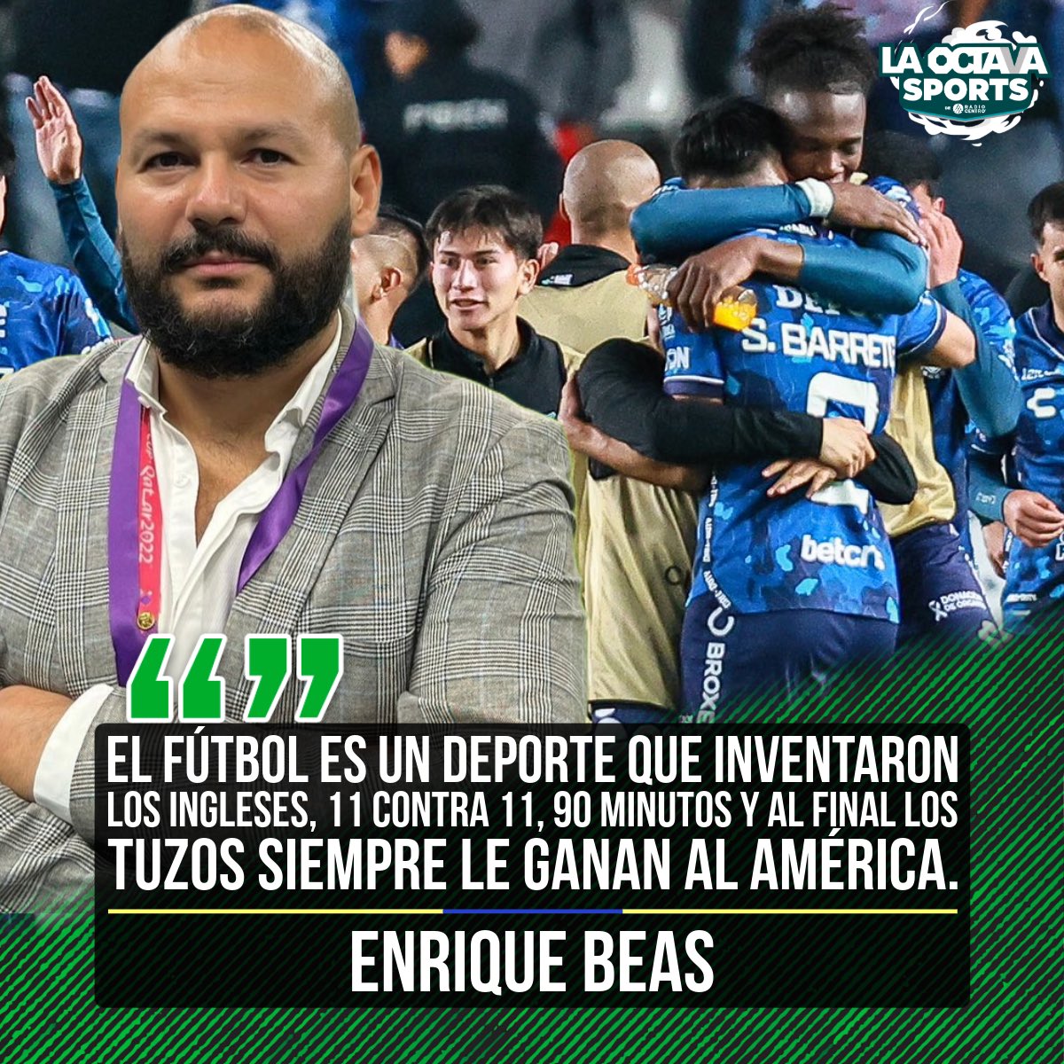 TIRANDO FACTOS💥

Para @EnriqueVonBeas los Tuzos siempre le van a ganar al América💪🏼

Acéptenlo Águilas, el Pachuca es el papá de los azulcremas🤯🇲🇽

#TeDaMásEmociones #America #Tuzos #Pachuca