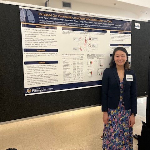 #DOMResearchDay204 poster sessions with some of our @PACCSM Fellows: Dr. Amanda Moale mentored by Dr. Judy Change and Dr. Bryan McVerry Dr. Priya Soni mentored by Dr. Jeremy Kahn Dr. Anne Yang mentored by Dr. Jessica Bon and Dr. Melanie Koenigshoff #ThisIsPACCM #MedTwitter