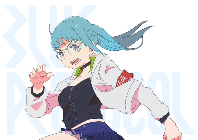 吉﨑MCのキャラを描きました #推し﨑 #ブルプロ通信