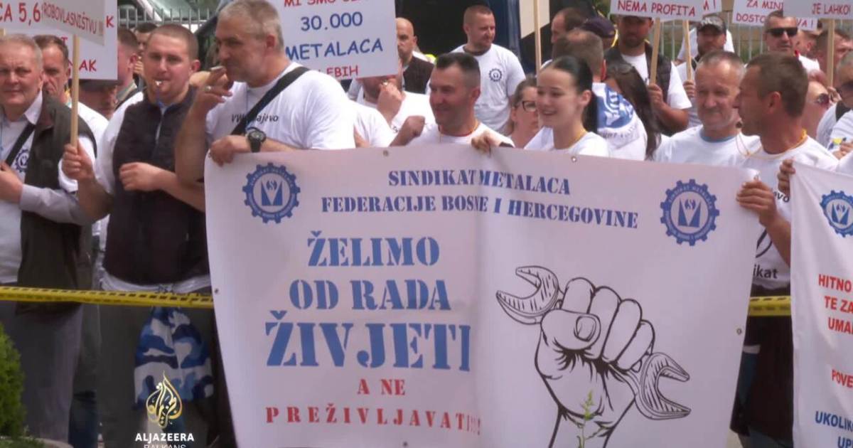 Prvomajske protestne šetnje širom regije: Traže se veće plaće i bolji uslovi rada ajb.me/t1l9by