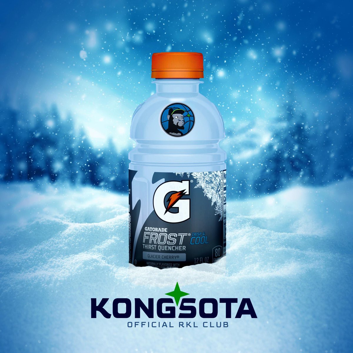 🥶 “Cold like KongSota!” 🥶

Introducing our club’s signature <a href="/Gatorade/">Gatorade</a> flavor, Frost Glacier Cherry ❄️🍒👀

💧:<a href="/thebigticketmn/">The Big Ticket MN 🔥</a>