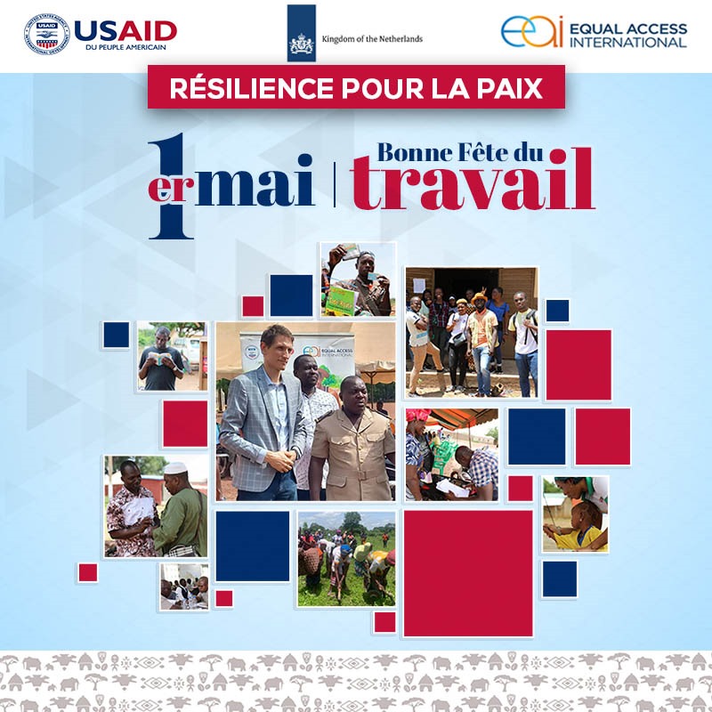 Joyeuse Fête du Travail de la part de Résilience pour la Paix !
Chaque pas vers la paix est un effort collectif. 'Seul on va plus vite, ensemble on va plus loin.' - Proverbe africain
Bonne fête à tous nos partenaires et défenseurs de la paix! 🌏🙌 #FêteDuTravail #Résilience #Paix