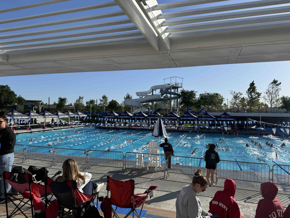“🏊‍♀️ The 2024 Sac Joaquin Section Girls Swim Trials have officially kicked off with the warm-ups underway. Get ready to witness incredible talent and fierce competition! #SwimTrials #SanJoaquinSection #RiteAid”