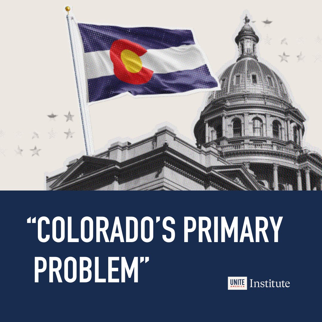 🚨 New Report: Today, the Unite America Institute released new research revealing a stark reality: fewer than 1 in 5 eligible CO voters participate in meaningful elections. Let's dive into 'Colorado’s Primary Problem.' 🧵🏔️ #ElectionReform #COleg bit.ly/3U6LEix