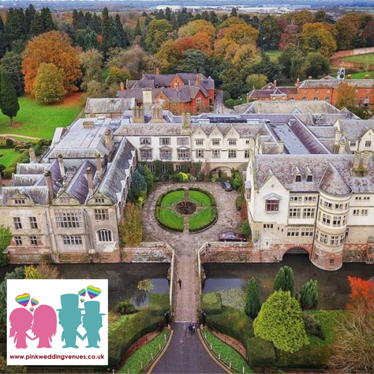 Following the launch of our 10 Diamonds advertising package, we're welcoming Coombe Abbey Hotel, in #warwickshire to our @PinkVenues collection of #LGBTQ friendly #weddingvenues! ~ bit.ly/44pYWeB #weddingwednesday #LGBTQIA #weddings #weddingvenue #samesexweddings