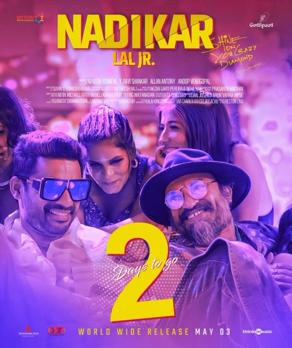 #Nadikar Malayalam 4K downloading started.

• Duration 

Part 1 01:02:13
Part 2 01:21:14

• Available contents 

5.1, 7.1 and 5.1 ATMOS

2 days to go..!!

#TovinoThomas #BaluVarghese #Bhavana #Soubin #SureshKrishna