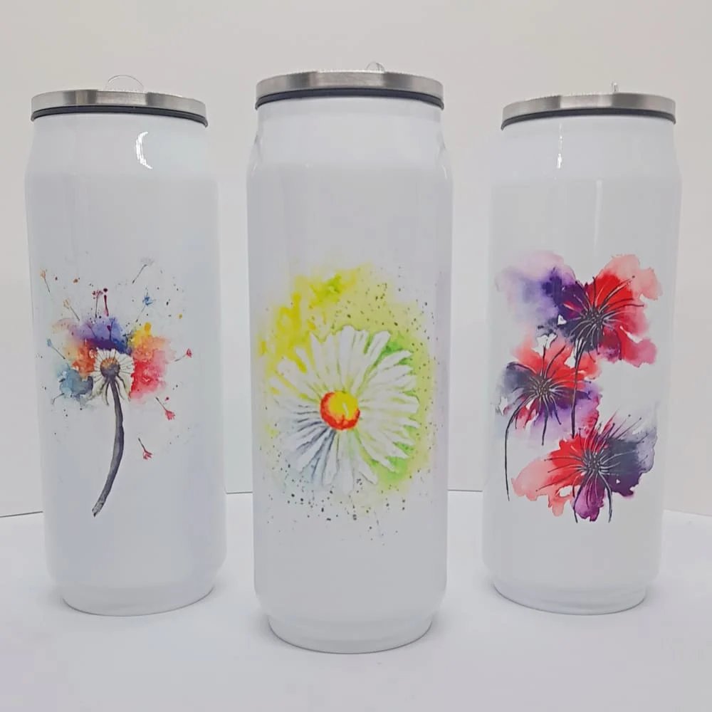 You won't need a drink to want to use these beautiful drinks bottles from @kblacey thebritishcrafthouse.co.uk/product/can-st… #tbchboosters #drinks #giftideas #art