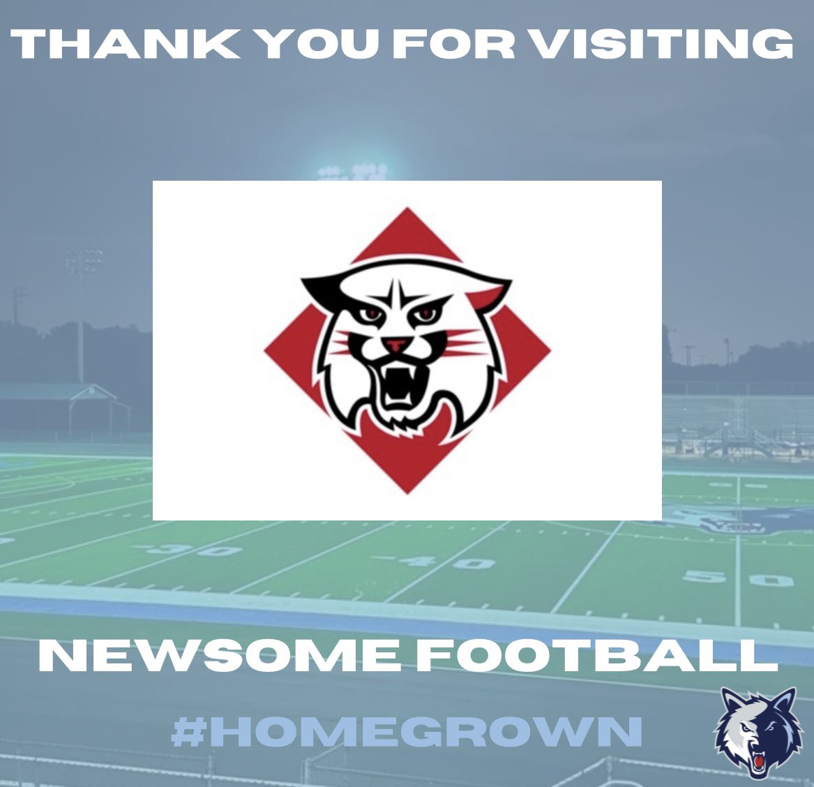 Thank you @porter_abell8 and @DavidsonFB for stopping in to recruit our guys!! #HOMEGROWN #Recruittheden