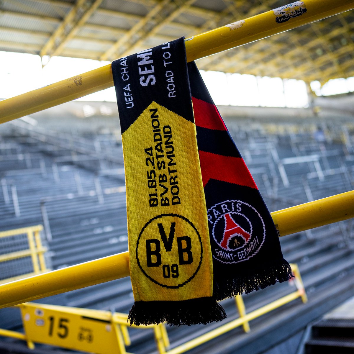 📍place to be 💫 #BVBPSG #UCL