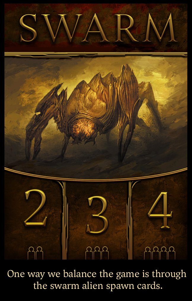Somnusgame's tweet photo. Swarm aliens are the most common threat in Somnus. Alone a swarm bug poses little danger, but if they eat enough biomass they will reproduce and become more of a serious problem, they might even evolve into a dangerous elite alien.
Which bugs creep you out the most? 

#boardgame https://t.co/AFsUO0yq48