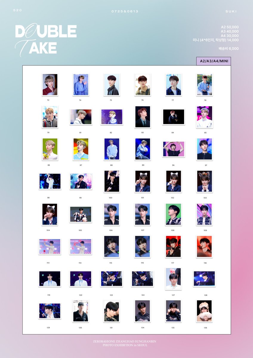 midnight_mina_'s tweet photo. 𝐃𝐎𝐔𝐁𝐋𝐄 𝐓𝐀𝐊𝐄 相框販售 / ZB1 章昊 韓彬 @doubletake_2024 R240503

🔗https://t.co/ev5o2P84ol

🌙A2 $1390
🌙A3 $1120
🌙A4 $855
🌙迷你 $420

🔺有二補費用 :外國國內運費+國際運費

⏰收單時間05/05晚上7點
🚚推主預計05/20依序出貨

若有任何問題煩請私訊官賴 @248yijlh https://t.co/GZddEEkvJs