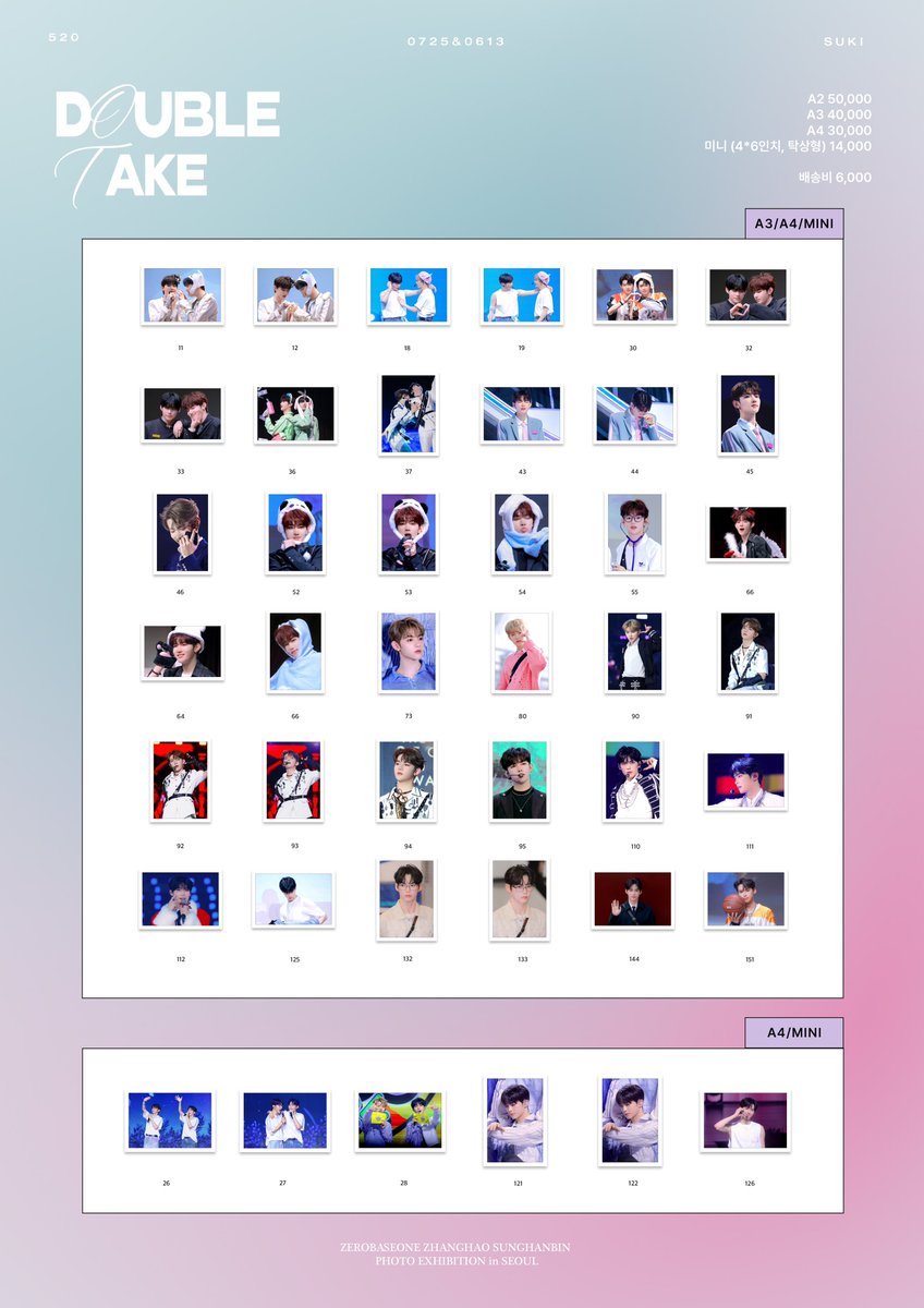 Ms.Mina 咪娜代購 (@midnight_mina_) on Twitter photo 𝐃𝐎𝐔𝐁𝐋𝐄 𝐓𝐀𝐊𝐄 相框販售 / ZB1 章昊 韓彬 <a href="/doubletake_2024/">DOUBLE TAKE</a> R240503
🔗forms.gle/qkwdB4KPhcp9Wc…
🌙A2 $1390
🌙A3 $1120
🌙A4 $855
🌙迷你 $420
🔺有二補費用 :外國國內運費+國際運費
⏰收單時間05/05晚上7點
🚚推主預計05/20依序出貨
若有任何問題煩請私訊官賴 @248yijlh 𝐃𝐎𝐔𝐁𝐋𝐄 𝐓𝐀𝐊𝐄 相框販售 / ZB1 章昊 韓彬 <a href="/doubletake_2024/">DOUBLE TAKE</a> R240503
🔗forms.gle/qkwdB4KPhcp9Wc…
🌙A2 $1390
🌙A3 $1120
🌙A4 $855
🌙迷你 $420
🔺有二補費用 :外國國內運費+國際運費
⏰收單時間05/05晚上7點
🚚推主預計05/20依序出貨
若有任何問題煩請私訊官賴 @248yijlh