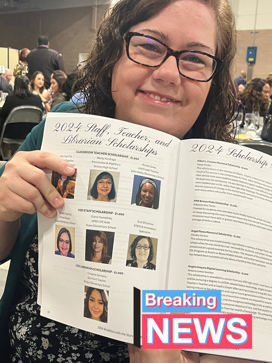 Congratulations to our very own @Enrichment_IISD for earning a #BWTS2024 staff scholarship for future learning! We are so proud of you!