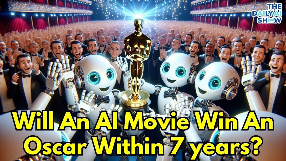 #TWIXR 🎥 Will an AI-driven movie snag an Oscar by 2031? @CharlieFink weighs in on AI's cinematic potential in his latest @Forbes article. 🌟🏆 Check it out: buff.ly/44j9aO1 #AI #Oscars #FilmFuture buff.ly/4dd3TeK