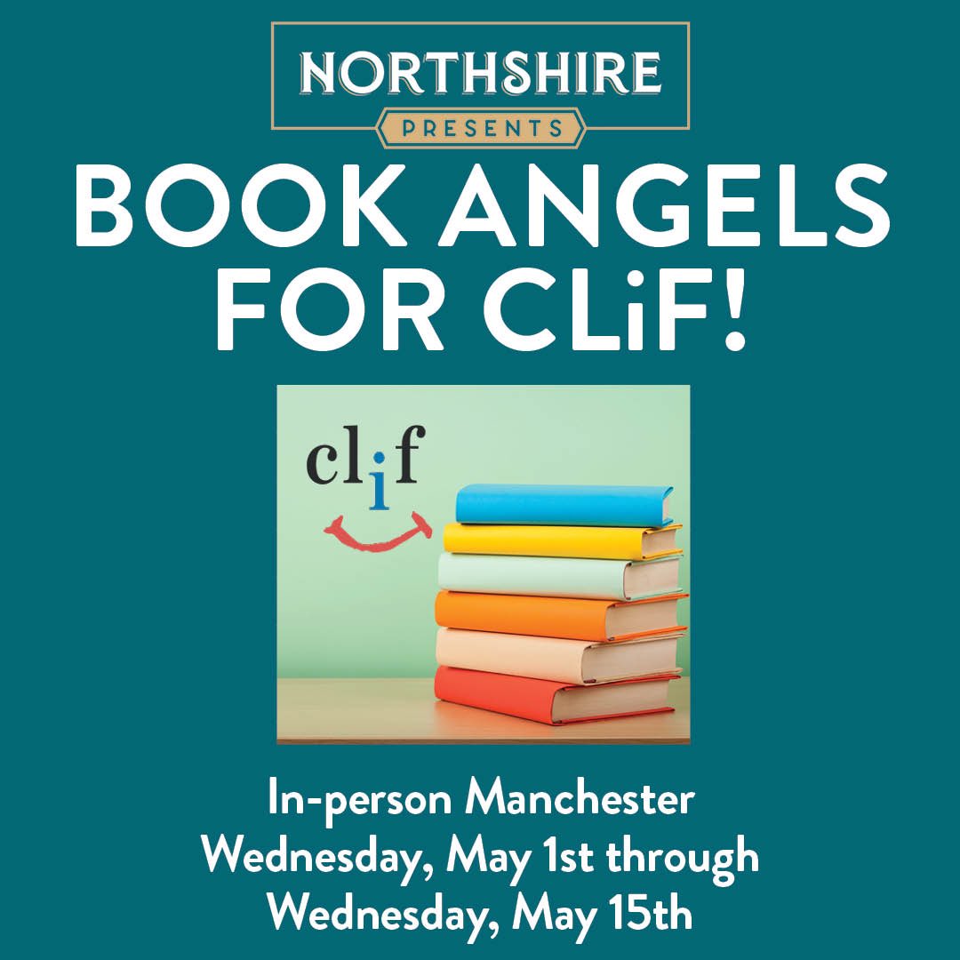 From May 1st to May 15th, Northshire is teaming up with the Children's Literacy Foundation to host a book drive in our Manchester store over Children’s Book Week! Donate today! Just bring your books to any register in our store! @cliforg