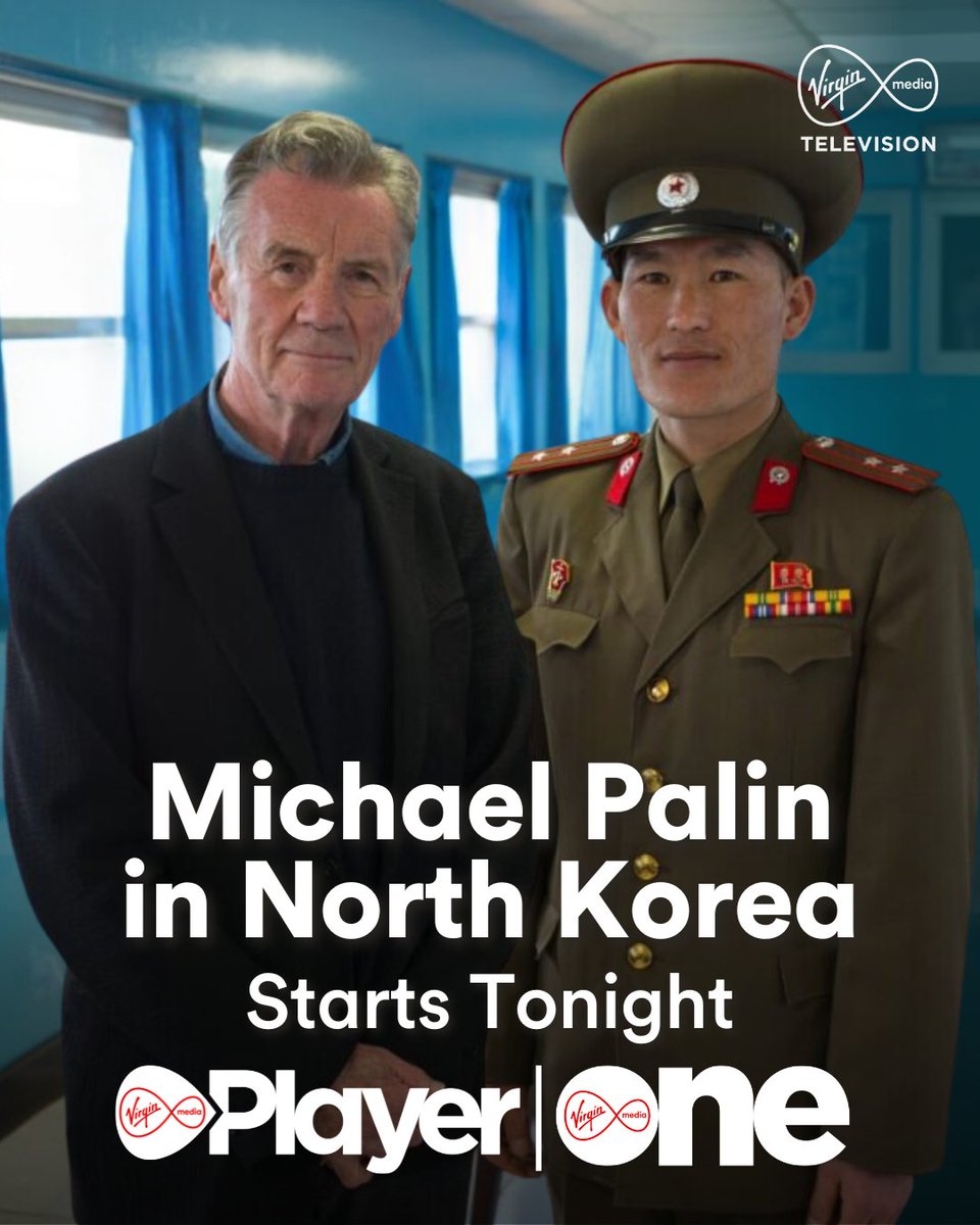 Can there be a country more shrouded in mystery and fear than North Korea? 🔎 Michael Palin In North Korea, Starts Tonight at 9pm on Virgin Media Player & Virgin Media One 📺 📸: Doug Dreger #MichaelPalinInNorthKorea