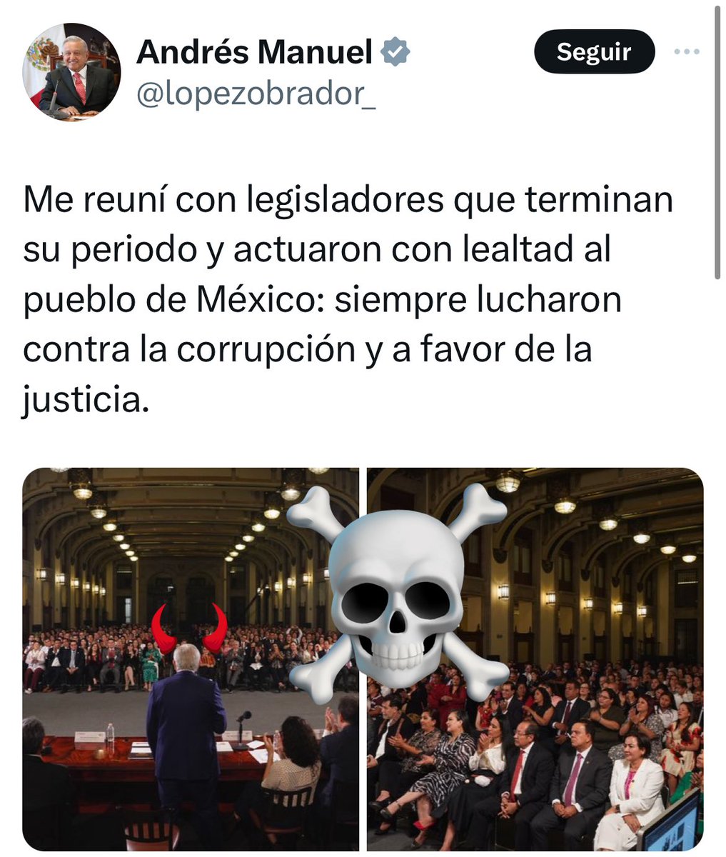 Una de las últimas evidencias de que nunca respetaron la división de poderes y que fueron sumisos a las órdenes de un #NarcoPresidenteAMLO50
Jamás trabajaron por el bien de los ciudadanos.

¡Todos a rendir cuentas y a la cárcel! 

#MorenaCuevaDeDelincuentes