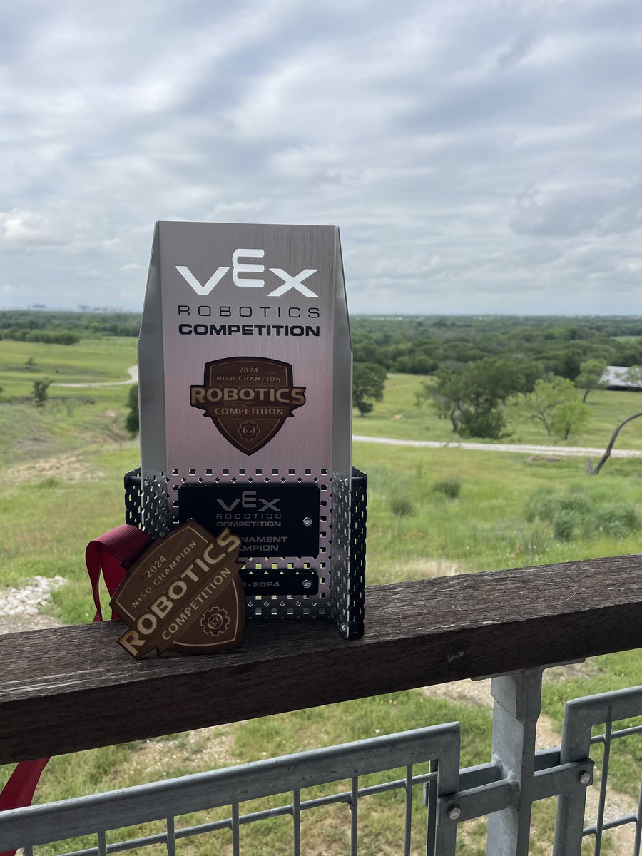 There is no better view for a robotics competition! All 7 <a href="/NorthwestISD/">Northwest ISD</a> middle schools campuses will send their top teams tomorrow- who will bring home the trophy!? <a href="/NisdCTE/">NISD CTE</a>