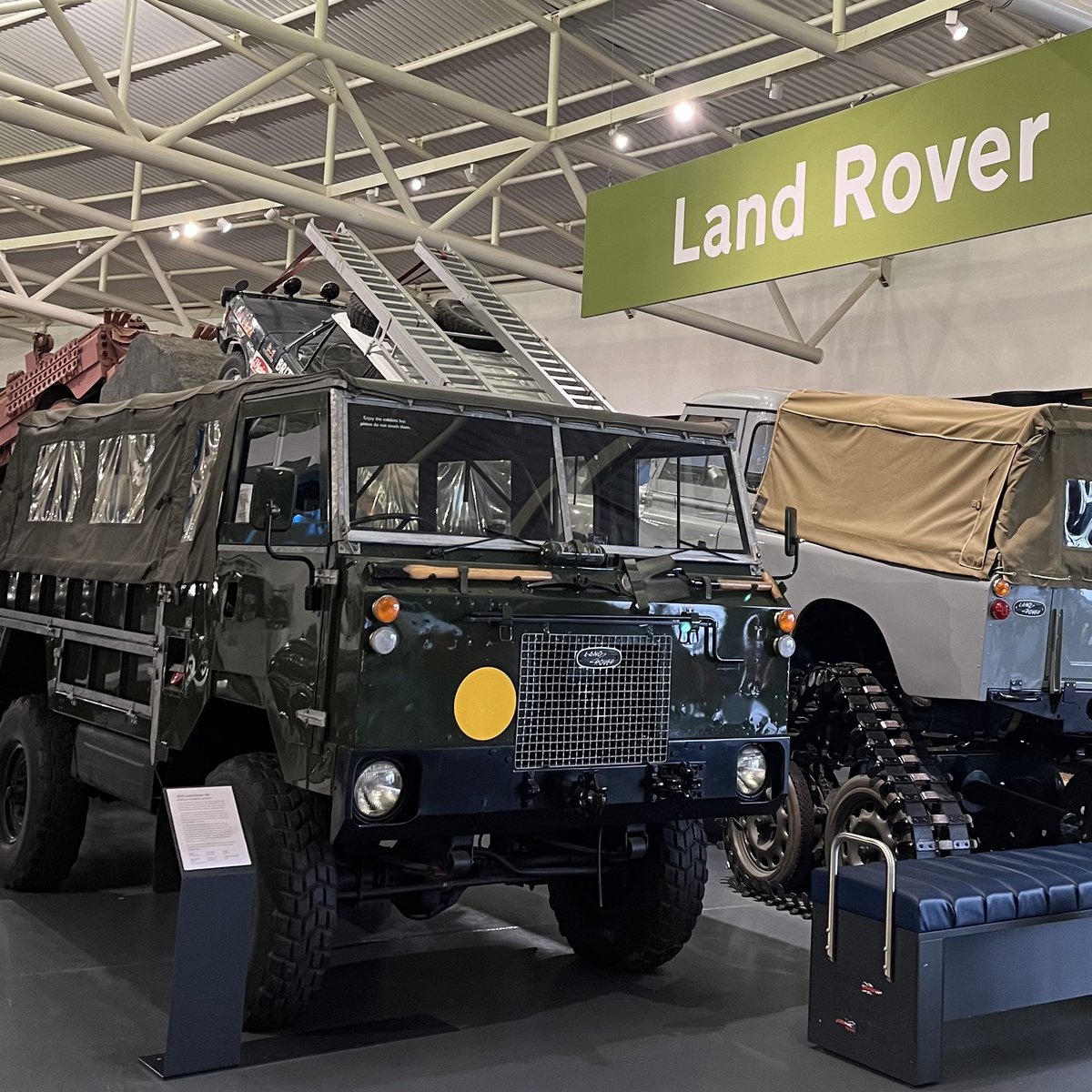 The Gaydon Land Rover Show is over for another year - but you can see the historic Land Rovers in our collection all year round! We have hundreds of adoptable cars, including #HUE166 and loads of other Land Rovers! To adopt from just £25, please visit britishmotormuseum.co.uk/support-us/ado…