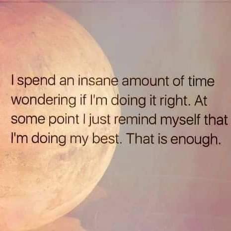 Struggling with this.  I thought I asked for a year of snuggle not struggle. What the actual (swear word).  I spend a ridiculous amount of time thinking about running away.  Maybe it's time to? #YouAreEnough #DoYourBest