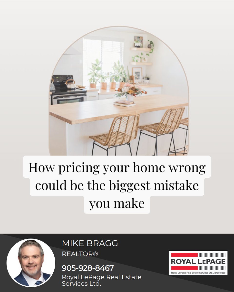 Pricing your home correctly is one of the most important things you can do.

If you want to see what your home could sell for on our market, reach out, and let's chat!

#homepricing #housepricing #listingprice #sellersagent #ontariorealtor #dreamhome #royallepage #oakville