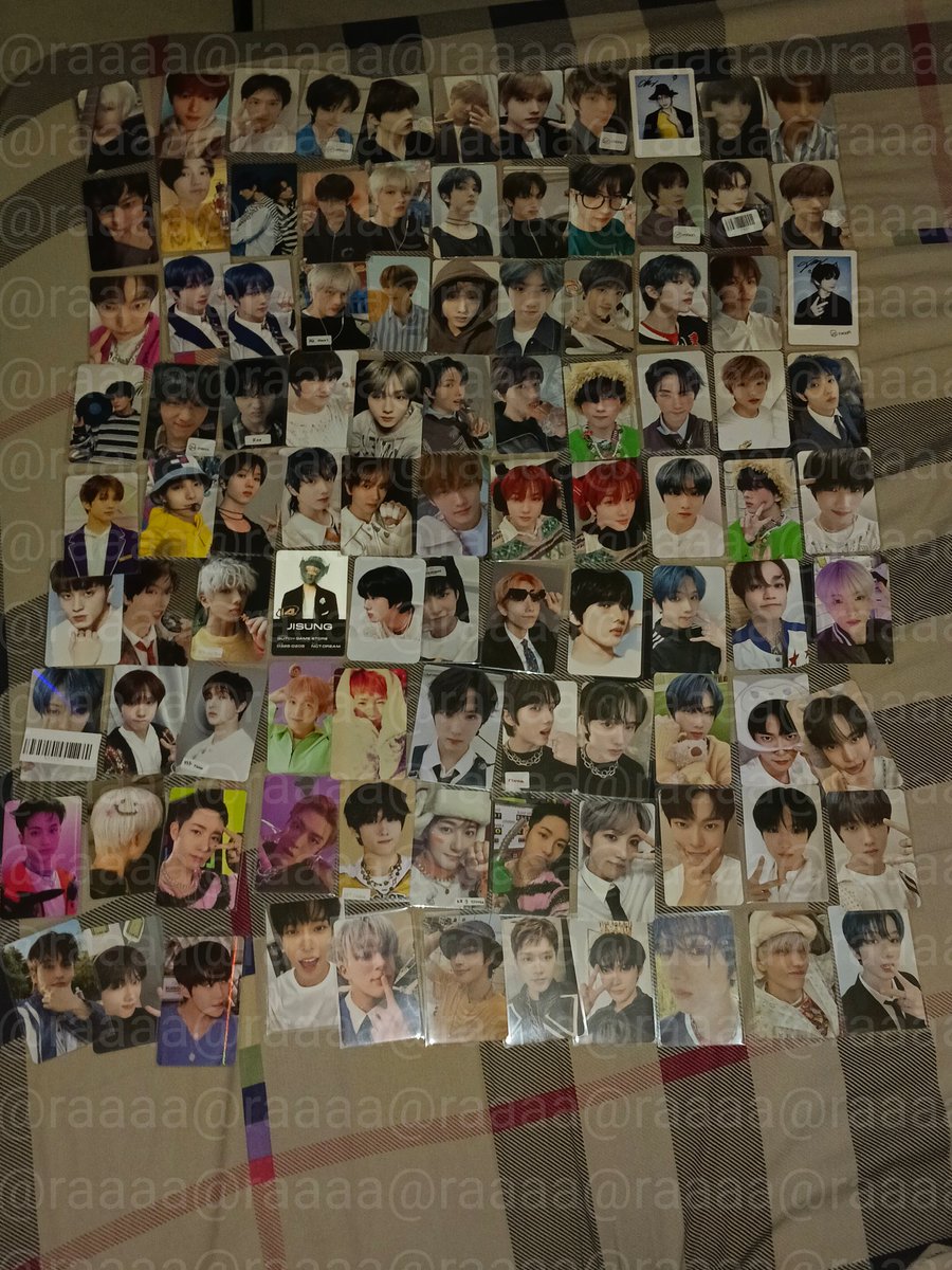 haii! berhubung aku sudah stopcoll dan pc2 jisung sudah ga aku urus lagi jadi aku mau jual(wts) dengan sistem lelang, kira2 ada yang mau ga yaa?? kalo banyak yang mau aku bakal open group wa untuk lelangannya 😉 

help rt & like yaa! huhuTヘT
#zonauang️ #photocard #NCT #pasarNCT