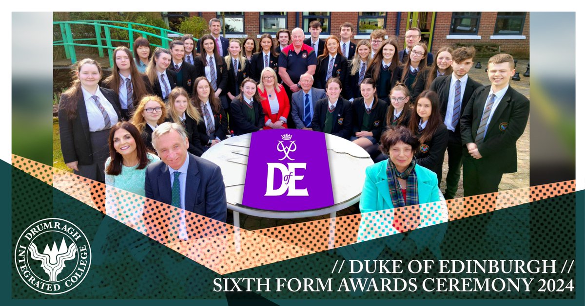 Today, we welcomed Mr Robert Scott OBE, the Lord-Lieutenant of Tyrone to honour the achievements of our Year 14 students who earned the esteemed Duke of Edinburgh certificates - Congratulations to the 29 award recipients.  🎉🏆
#dukeofedinburgh #enrichment #ChooseIntegrated