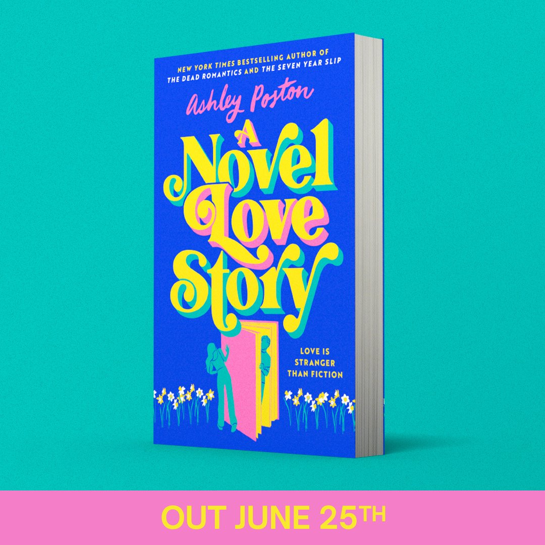 #ANovelLoveStory is the magical new rom-com from @ashposton, author of #TheSevenYearSlip ✨ ✅Enemies-to-lovers ✅ACTUAL book boyfriend ✅Small town settings Out June 25th and available to pre-order now: amzn.to/3TtFh8n