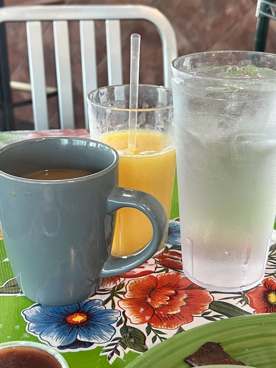 Shout out to all the girls with Silly Little Beverage Disease that have to order the trifecta every breakfast