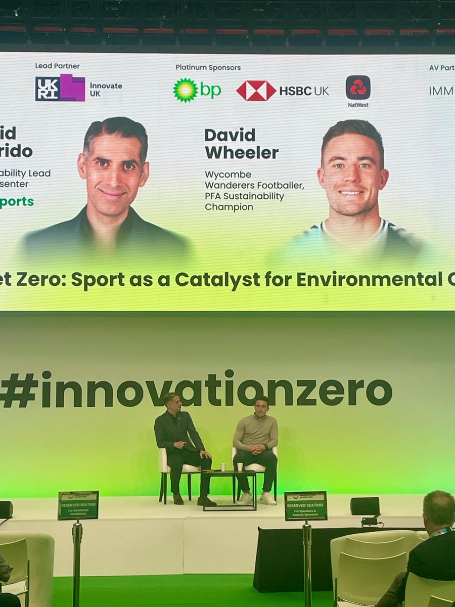 Back of the net zero 🥅: @djwheeler07 is currently pulling a community of footballers together to lobby @FIFAcom and others in their journeys to #netzero 👌 ⚽️