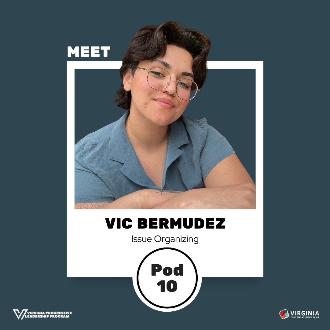 'I am excited to join VAPLP and meet new folks in Virginia that are pushing the boundaries of what radical change looks like while having an environment to learn how to do that more effectively.' @vicverber