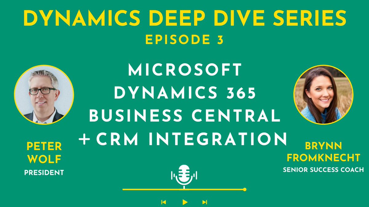 AzambaInc's tweet image. Curious how Dynamics 365 CRM and Business Central can help you streamline your sales?

Find out how this integration allows you to access key customer and accounting data directly in your CRM, streamlining your sales processes.

Full episode linked in the comments!

#microsoftcrm