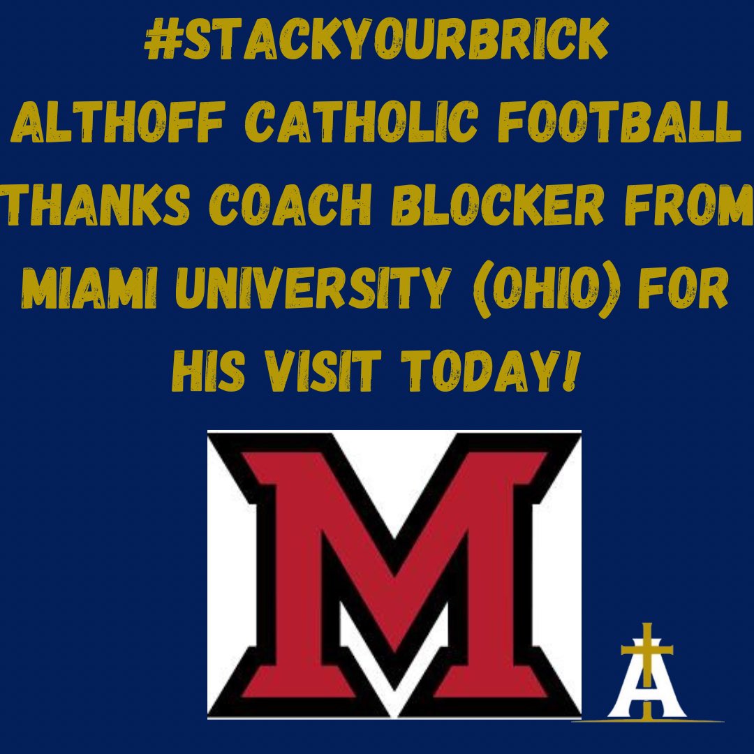 Althoff Catholic Football (@AlthoffFootball) on Twitter photo 2024-05-01 15:30:58