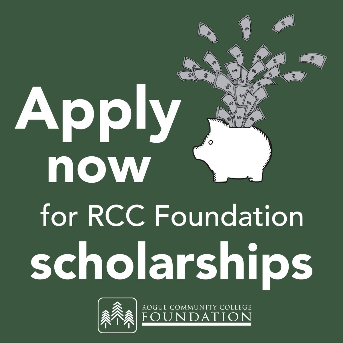 These are pretty good odds: About 1 in 4 students who apply for an RCC Foundation scholarship will receive one. Most awards are $1,000-$6,000. 
You can't receive one if you don't apply! June 1 is the deadline to apply for '24-25 scholarships. 
Get started: roguecc.edu/scholarships