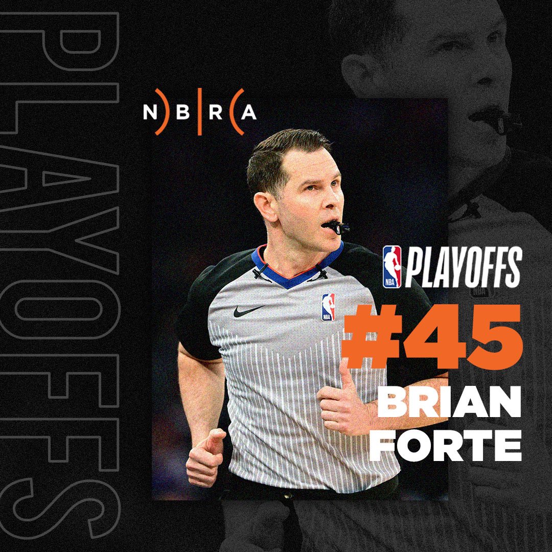 #NBAPlayoffs EAST 1ST ROUND – GAME 5 ⏰ 730 PM ET 🏀 @MiamiHEAT at @celtics 🏀 #8 Davis, #46 B. Taylor, #45 Forte 📺 @NBAonTNT #NBA #NBAReferees Alternate Official: Marat Kogut