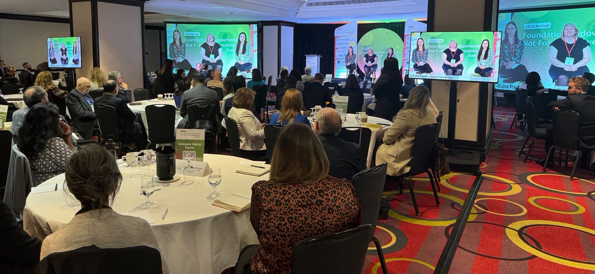 We're at the Foundation Investment and Endowment Summit learning about the latest opportunities for sustainable investment and ethical stewardship of our donor funds. To learn more about how you can make an impact with @StElizFdn, please visit: foundation.sehc.com.
