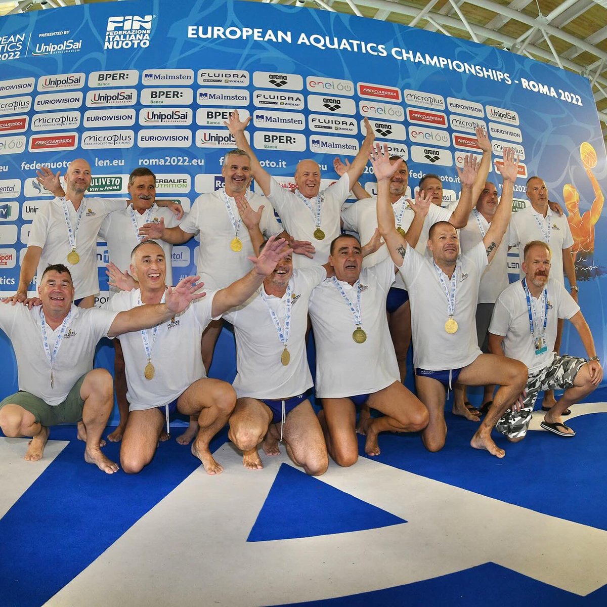 Throwback to past European Aquatics Masters Championships 2022! 🌟 Who's ready to make new memories in our #waterpolo events at #EAMasters2024? Sign up now ▶️ belgrade2024.org